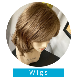 beautiful, life-like wig 